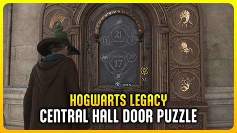 central hall door puzzle|Hogwarts Legacy Door Puzzles Guide